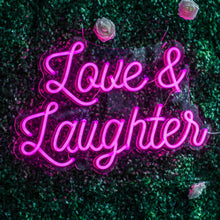 Love & Laughter Neon Led Sign - Marvellous Neon