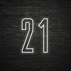 21 Led Sign - Marvellous Neon