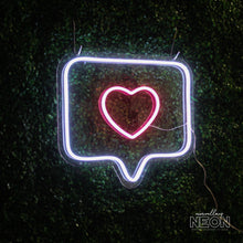  Love Social Symbol - Marvellous Neon