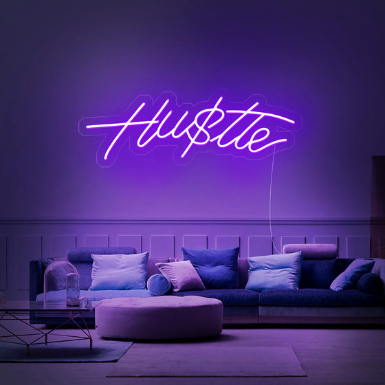 Hustle LED Neon Sign - Marvellous Neon