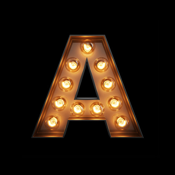 Light Up Letter - A - Marvellous Neon