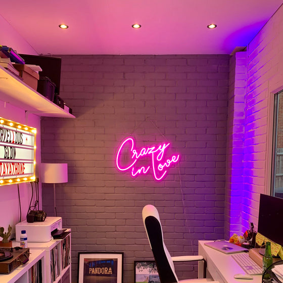 Crazy In Love Led Sign - Marvellous Neon
