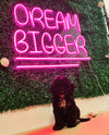 Dream Bigger Neon Sign - Marvellous Neon