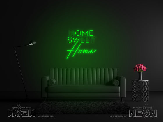 Home SWEET Home Neon Sign - Marvellous Neon