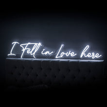  I Fell In Love Here Led Sign - Marvellous Neon
