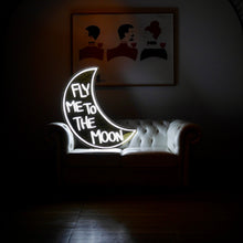  Fly Me To The Moon LED Neon Sign - Next Day Delivery - Marvellous Neon