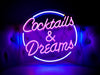 Cocktails & Dreams Neon Sign - Marvellous Neon