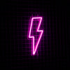 LIGHTNING BOLT PINK| NEXT DAY DELIVERY AVAILABLE - Marvellous Neon
