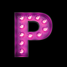  Light Up Letter - P - Marvellous Neon