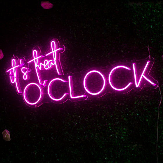 It's Treat O'Clock Led Sign - Marvellous Neon
