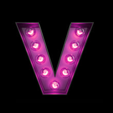  Light Up Letter - V - Marvellous Neon
