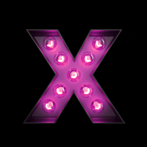 Light Up Letter - X - Marvellous Neon