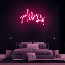  'Good Vibes Only' Led Sign - Marvellous Neon