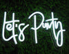 Let's Party Led Sign - Marvellous Neon